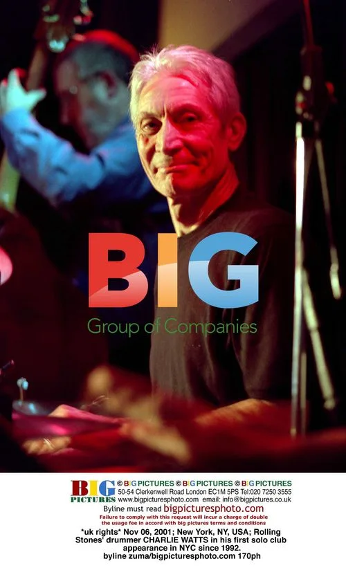 Rolling Stones' Charlie Watts performs solo in NYC