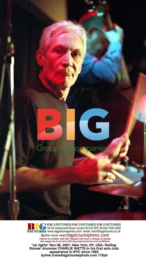 CHARLIE WATTS' first solo club appearance in NYC since 1992