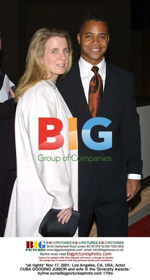Cuba Gooding Jr. and Wife at Diversity Awards