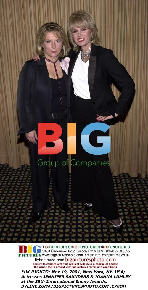Jennifer Saunders & Joanna Lumley at Emmy Awards