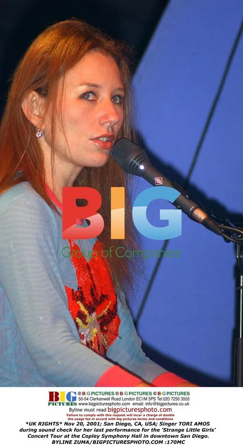Tori Amos Performing at Copley Symphony Hall
