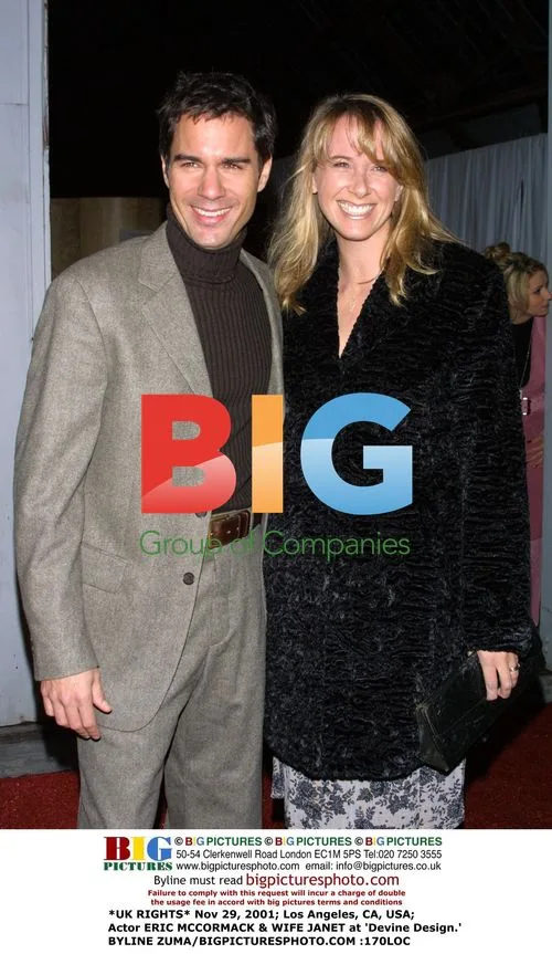 Eric McCormack and wife Janet at 'Devine Design'