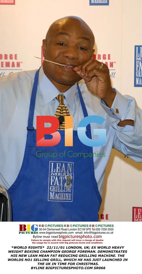 George Foreman Demonstrates Grill