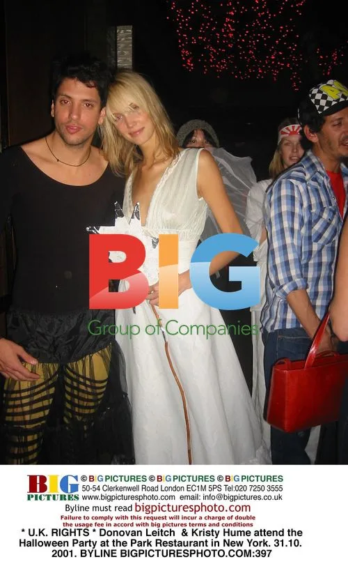 Donovan Leitch & Kristy Hume at Halloween Party