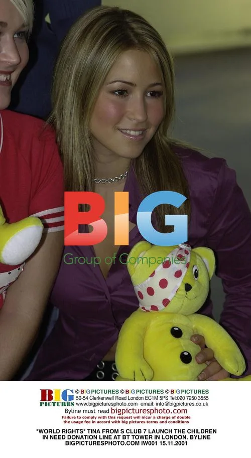 S Club 7 Launch Children in Need Donation Line
