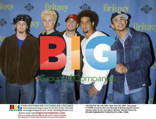 O-TOWN at Britney Spears record release party