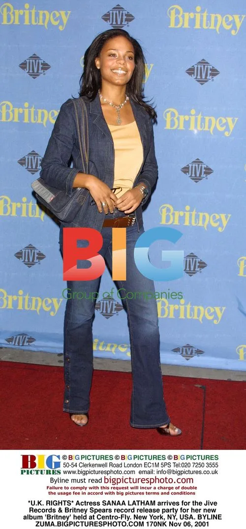Sanaa Lathan at Britney Spears Record Release Party
