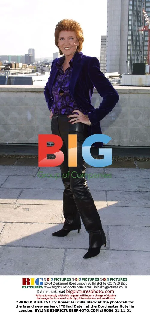 Cilla Black at 'Blind Date' photocall