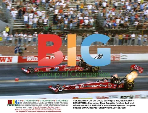 Budweiser King Dragster finishes 2nd