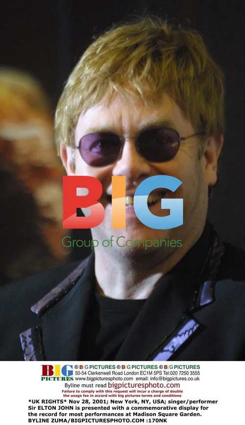 Elton John Honored for Most Madison Square Garden Performances