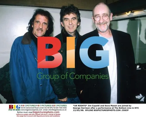 George Harrison Joins Jim Capaldi and Dave Mason