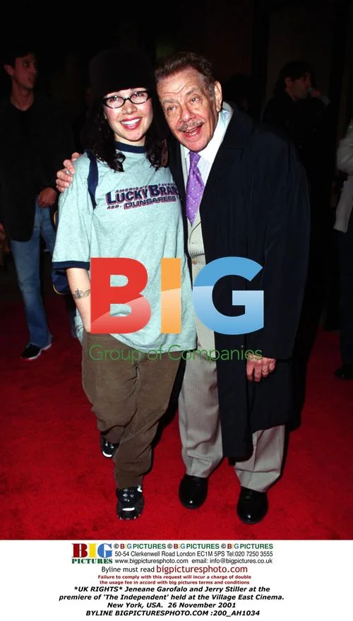 Jeneane Garofalo and Jerry Stiller at 'The Independent' Premiere