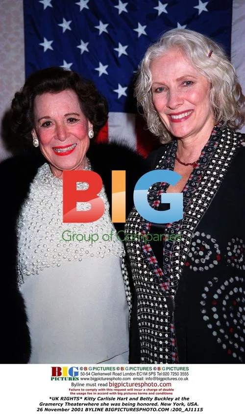 Kitty Carlisle Hart and Betty Buckley at Gramercy Theater