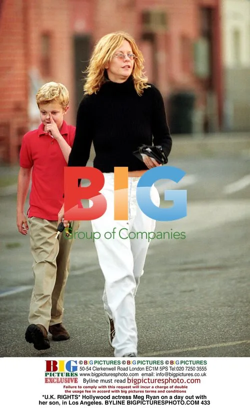 Meg Ryan out with son in LA