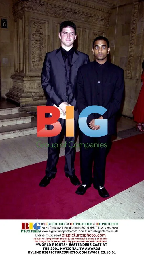 EastEnders Cast at 2001 National TV Awards