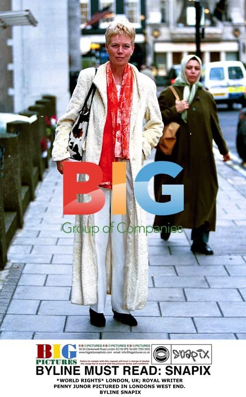 Royal Writer Penny Junor Photographed in London