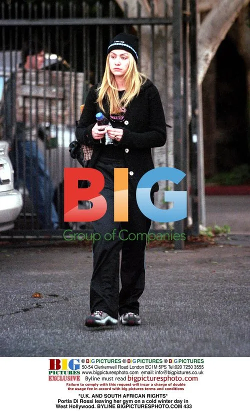 Portia Di Rossi leaving gym in West Hollywood