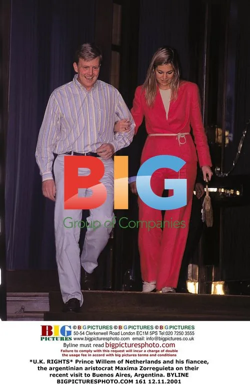 Prince Willem and fiancee Maxima visit Buenos Aires