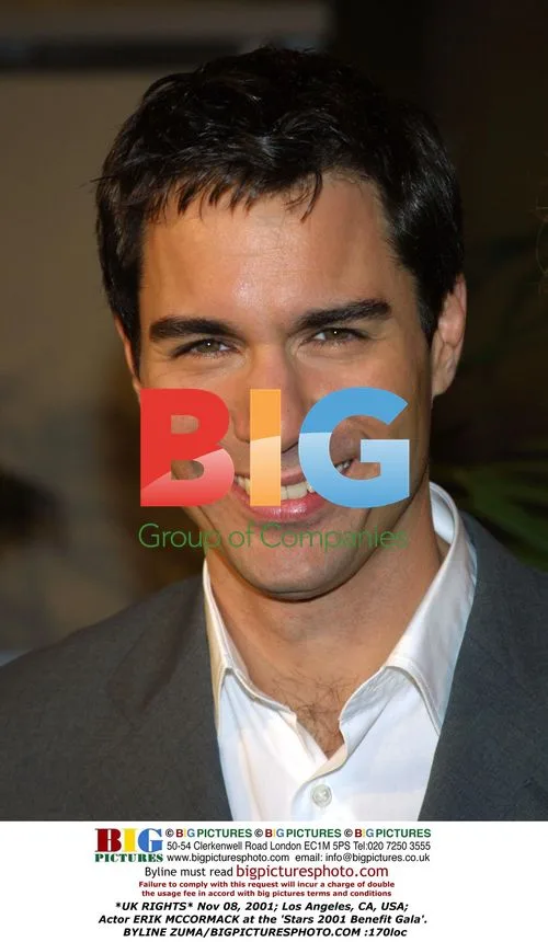 Erik McCormack at Stars 2001 Benefit Gala
