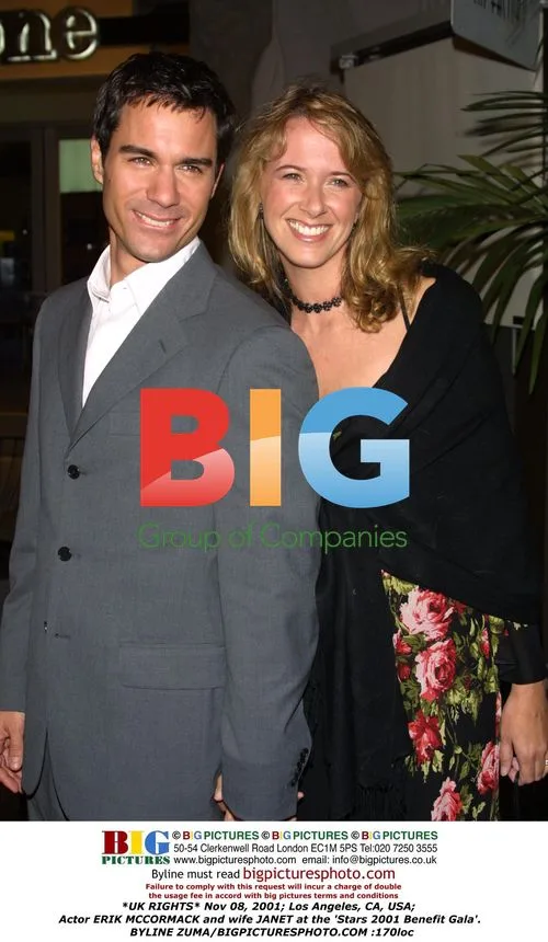 Erik McCormack and wife Janet at Stars 2001 Benefit Gala