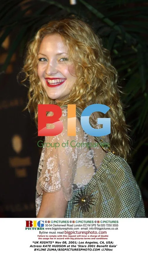 Kate Hudson at 'Stars 2001 Benefit Gala'