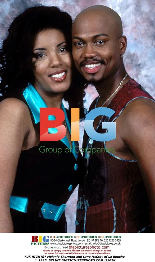 Melanie Thornton and Lane McCray of La Bouche in 1995