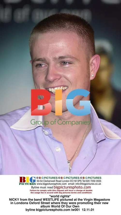 NICKY of WESTLIFE promotes new album