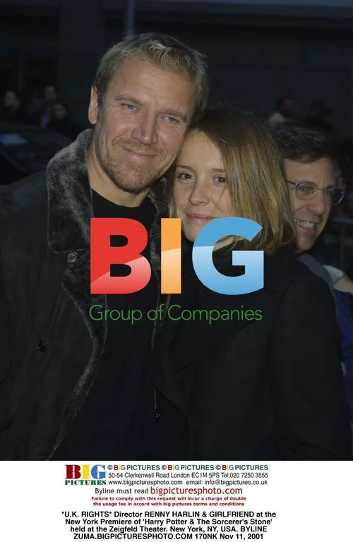 Director RENNY HARLIN & Girlfriend at 'Harry Potter' Premiere