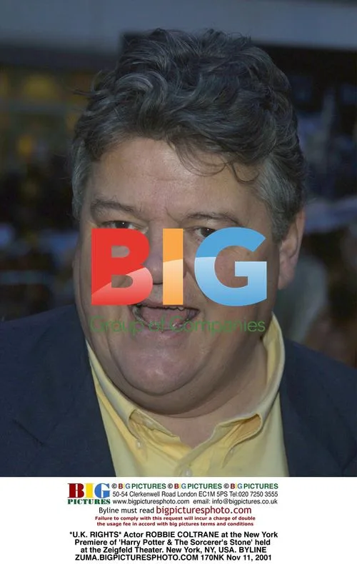 ROBBIE COLTRANE at 'Harry Potter' Premiere