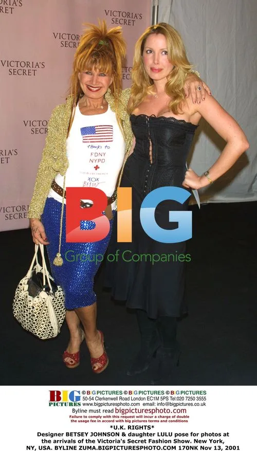 Betsey Johnson & daughter Lulu at Victoria's Secret show