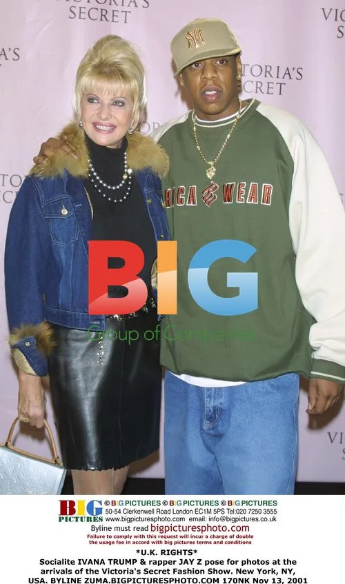 Ivana Trump & Jay Z at Victoria's Secret Show