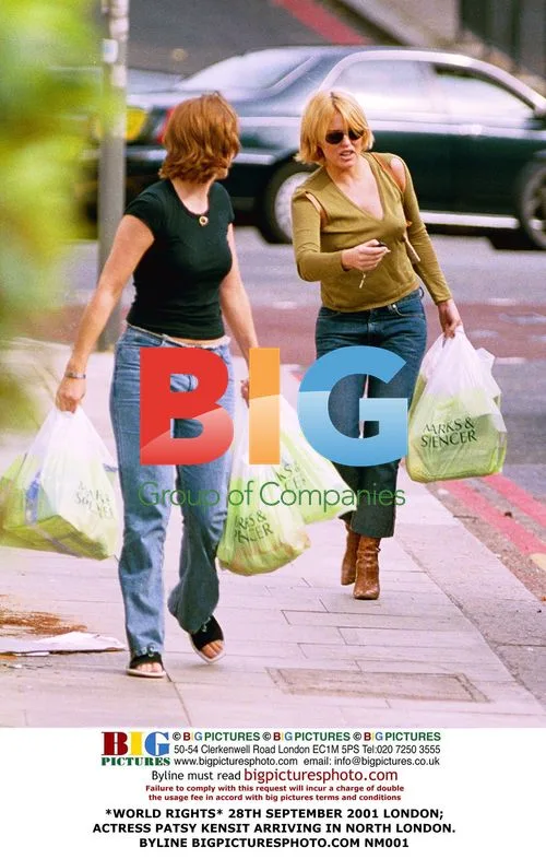 Patsy Kensit Arriving Home in London