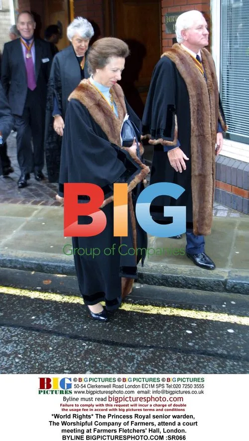 Princess Royal attends Farmers Fletchers' Hall meeting