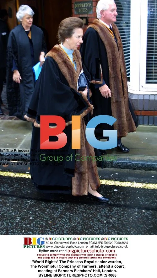 Princess Royal attends Farmers Fletchers' Hall meeting