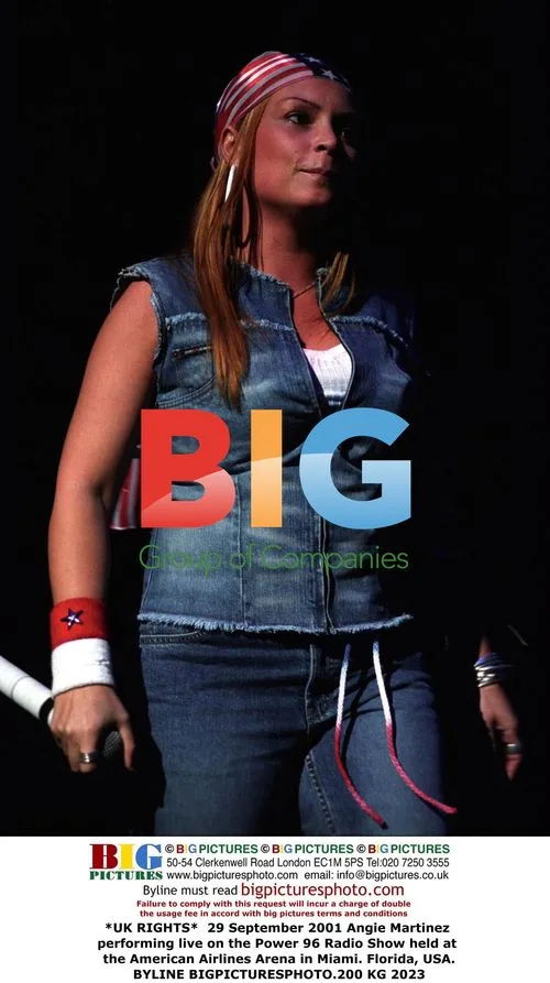 Angie Martinez Performs on Radio Show