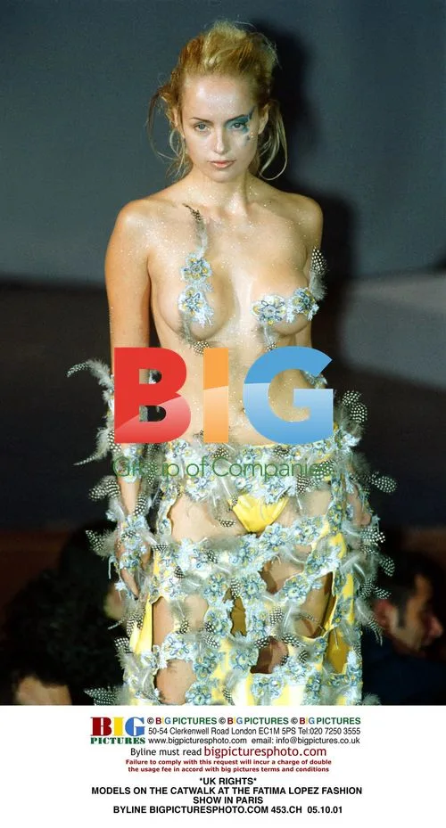 Models at Fatima Lopez Fashion Show in Paris
