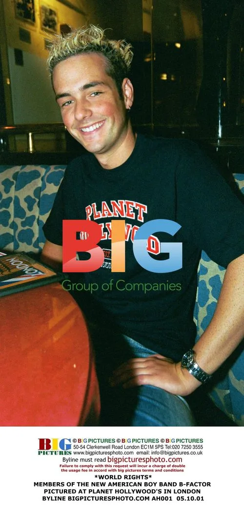 B-Factor Boy Band at Planet Hollywood in London