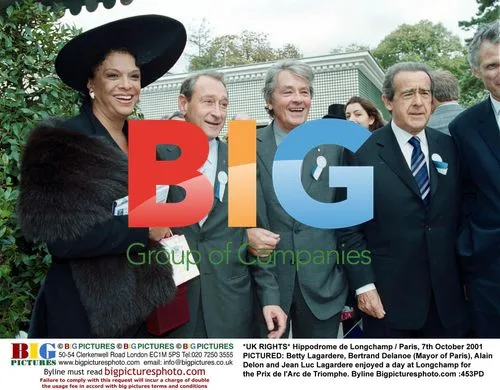 Celebrities at Longchamp Racecourse