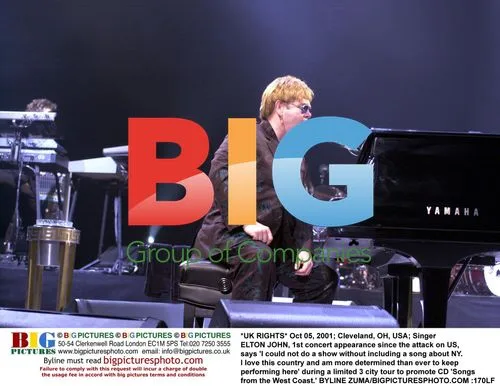 Elton John Performs in Cleveland