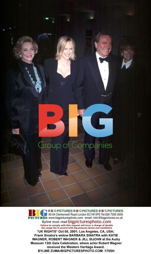 Barbara Sinatra with Katie Wagner & others at Autry Museum Gala