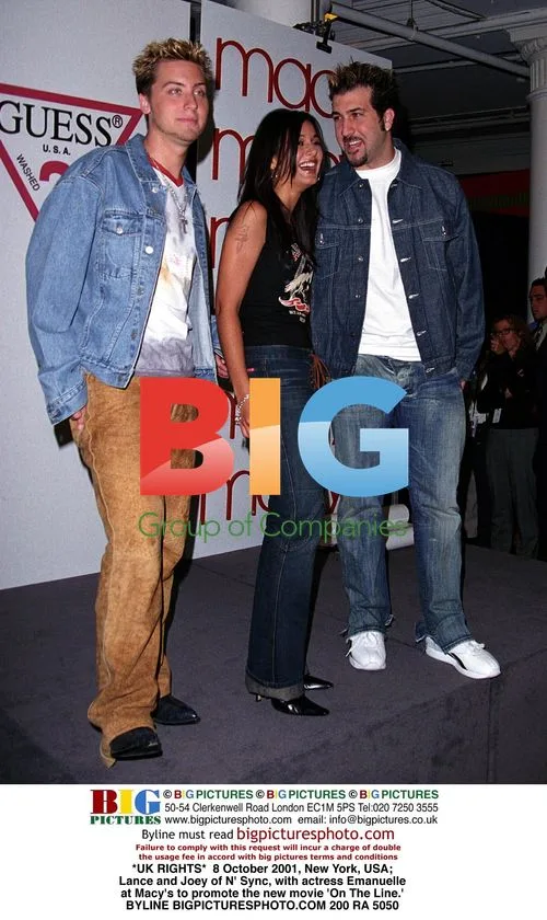 N'Sync's Lance and Joey at Macy's