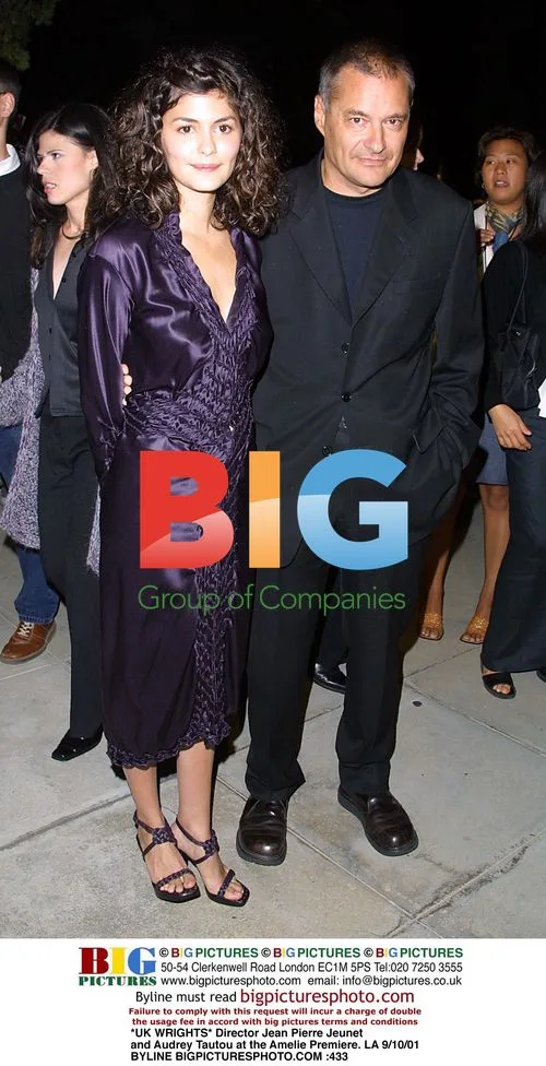 Amelie Premiere with Jean Pierre Jeunet and Audrey Tautou