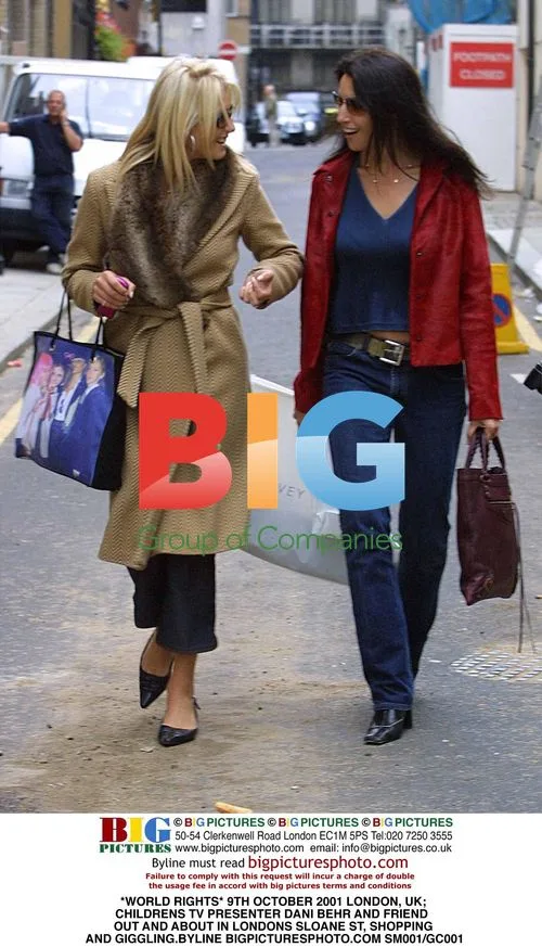 Dani Behr Out Shopping in London