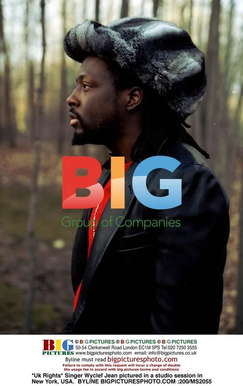 Wyclef Jean in Studio Session in New York
