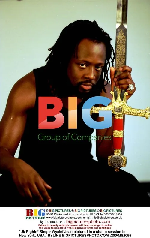 Wyclef Jean in New York studio session