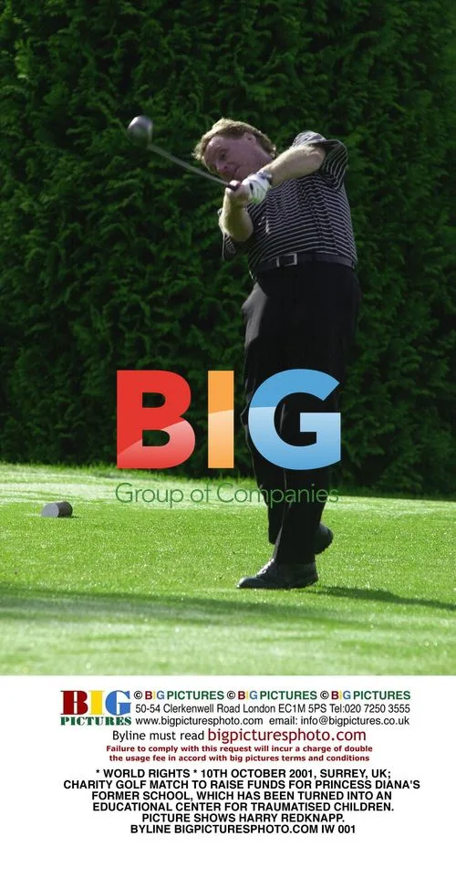 Harry Redknapp plays charity golf match