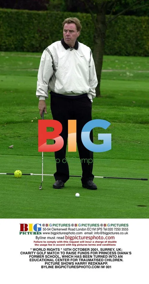 Harry Redknapp at Charity Golf Match