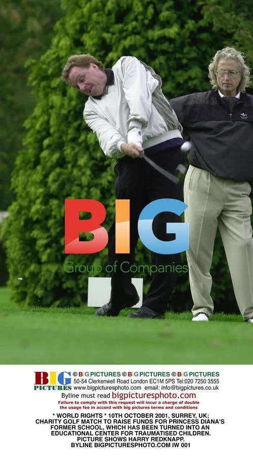 Harry Redknapp at Charity Golf Match