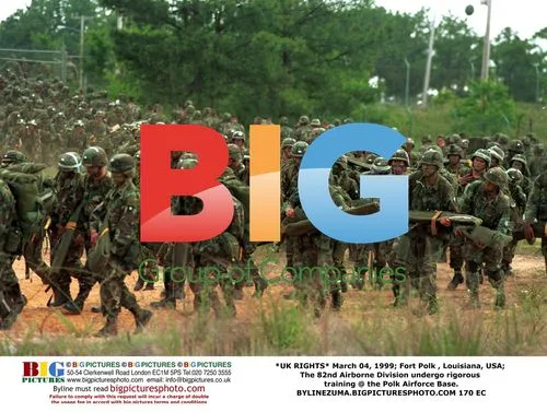 82nd Airborne Division Training at Polk Air Force Base