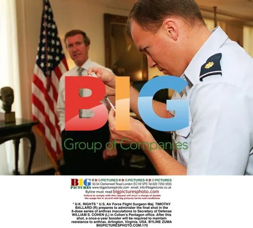 Secretary of Defense Gets Anthrax Shot